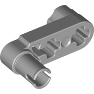 Technic Beam 3 x 0.5 Liftarm with Boss and Pin Semi-Reduced (Light Bluish Gray)