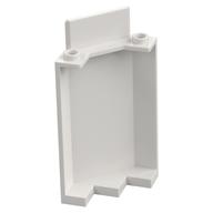 Panel 3 x 3 x 6 Corner Wall without Bottom Indentations (White)