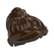 Hair Ponytail and Swept Sideways Fringe (Dark Brown)