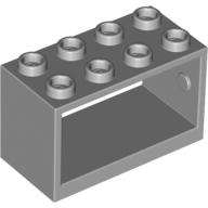 String Reel 2 x 4 x 2 Holder With Open Studs (Light Bluish Gray)