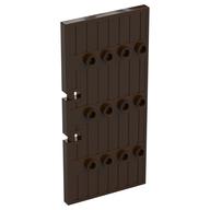 Door 1 x 5 x 8.5 Stockade (Dark Brown)