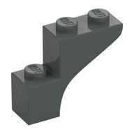Brick Arch 1 x 3 x 2 (Dark Bluish Gray)