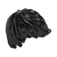 Hair Tousled with Side Part (Black)