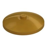Dish 4 x 4 Inverted [Radar] (Pearl Gold)