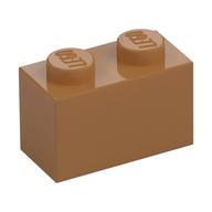 Brick 1 x 2 (Medium Nougat)