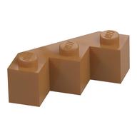 Brick Wedged 3 x 3 Facet (Medium Nougat)