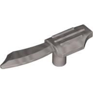 Weapon Dagger with Bar (Pearl Light Gray)