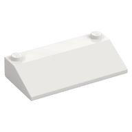 Brick Sloped 33° 3 x 6 No Inner Walls (White)