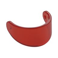 Headwear Accessory Visor For Standard Helmet (Trans-Red)