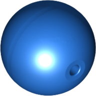 Projectile, Large Figure Weapon, Zamor Sphere / Ball (Blue)