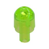 Light Cover 1 x 1 Round with Internal Bar / Bionicle Barraki Eye (Trans-Bright Green)