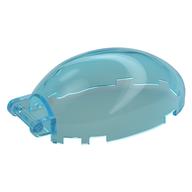 Windscreen 6 x 4 x 2 1/3 Bubble Canopy with Handle (Trans-Light Blue)