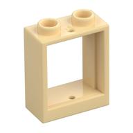 Window 1 x 2 x 2 Flat Front (Tan)