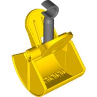 Duplo Crane Bucket, Complete Assembly (Yellow)