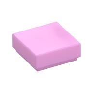 Tile 1 x 1 with Groove (Bright Pink)