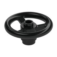Technic Steering Wheel Small (3 Studs Diameter) (Black)