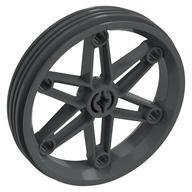 Wheel 61.6 x 13.6 Motorcycle (Dark Bluish Gray)