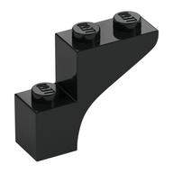 Brick Arch 1 x 3 x 2 (Black)