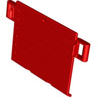 Duplo Trailer Ramp / Door 1 x 4 with Handles (Red)