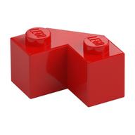 Brick Wedged 2 x 2 Facet (Red)