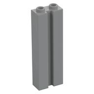 Brick Special 1 x 2 x 5 with Groove (Light Bluish Gray)
