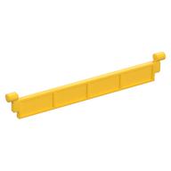 Garage Roller Door Section without Handle (Yellow)
