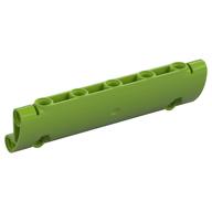 Technic Panel Curved 11 x 3 with 2 Pin Holes through Panel Surface (Lime)