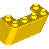 Windscreen 2 x 4 x 2 Inverted (Yellow)