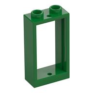 Window 1 x 2 x 3 Flat Front (Green)