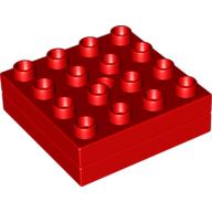 Duplo Turntable, 4 x 4 (Red)