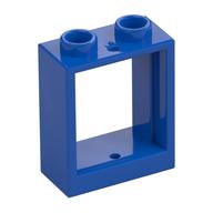 Window 1 x 2 x 2 Flat Front (Blue)