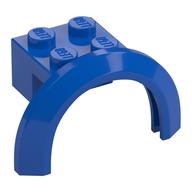 Wheel Arch, Mudguard 4 x 2 1/2 x 2 with 2 x 2 Plate (Blue)