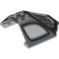Windscreen 6 x 6 x 2 Canopy with General Grievous' Starfighter Print (Trans-Brown)
