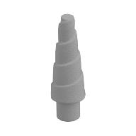 Creature Body Part, Horn (Unicorn) (Pearl Light Gray)
