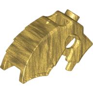 Animal / Creature Accessory, Horse Battle Helmet Top Stud for Horn [Unicorn] (Metallic Gold)