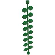 Duplo Plant Vine with Leaves and Two End Anti-Studs (Green)