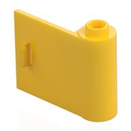 Door 1 x 3 x 2 Right - Open Between Top and Bottom Hinge (Yellow)