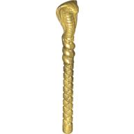Weapon Staff with Snake Head (Pharaoh) (Pearl Gold)