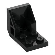Bracket 3 x 2 - 2 x 2 [aka Space Seat] (Black)