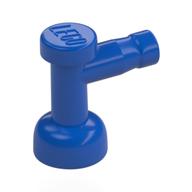 Tap 1 x 1 without Hole in Spout (Blue)