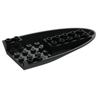 Aircraft Fuselage Curved Forward 6 x 10 Bottom (Black)