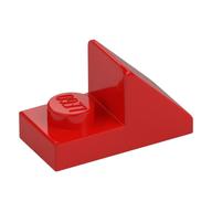 Brick Sloped 45° 2 x 1 with 2/3 Cutout [New Version] (Red)