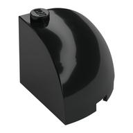 Brick Round Corner 3 x 3 x 2 Dome Top (Black)