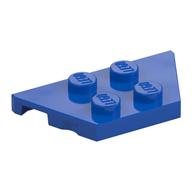 Wedge Plate 2 x 4 (Blue)