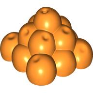 Duplo Food Fruit Pyramid (Orange)