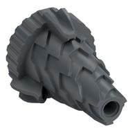 Cone Jagged, Drill Tip (Flat Silver)