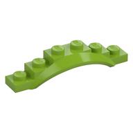 Wheel Arch, Mudguard, 1 1/2 x 6 x 1 [Arch Extended] (Lime)