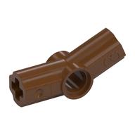 Technic Axle and Pin Connector Angled #3 - 157.5° (Reddish Brown)