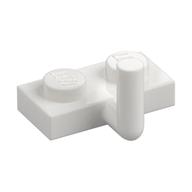 Plate Special 1 x 2 with Bar Up [Horizontal Arm 5mm] (White)