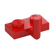 Plate Special 1 x 2 with Bar Up [Horizontal Arm 5mm] (Red)